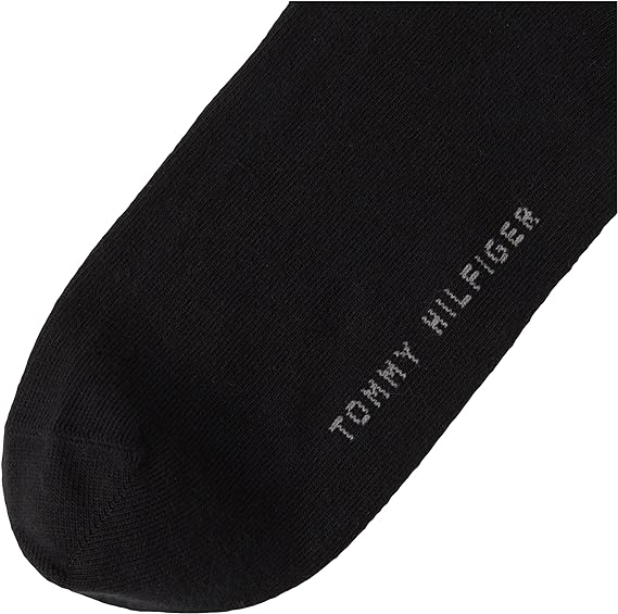 Tommy Hilfiger 2 Pack Trainer Mens Ankle Socks Black