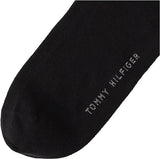 Tommy Hilfiger 2 Pack Trainer Mens Ankle Socks Black
