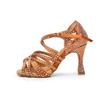 Diamond Latin Dance Shoes Women's Soft Sole Dance Shoes