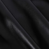 Split Leather Skirt Leather High Waist Sheath Skirt