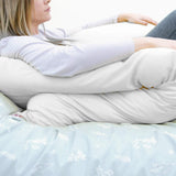 9 Ft Maternity Pillow And Case - White