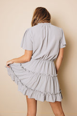 Manny Ruffled Mini Dress