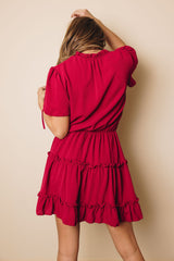 Manny Ruffled Mini Dress