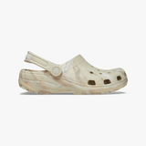 Crocs 206867-2Y3 CLASSIC MARBLED Womens Clogs Bone/Multi