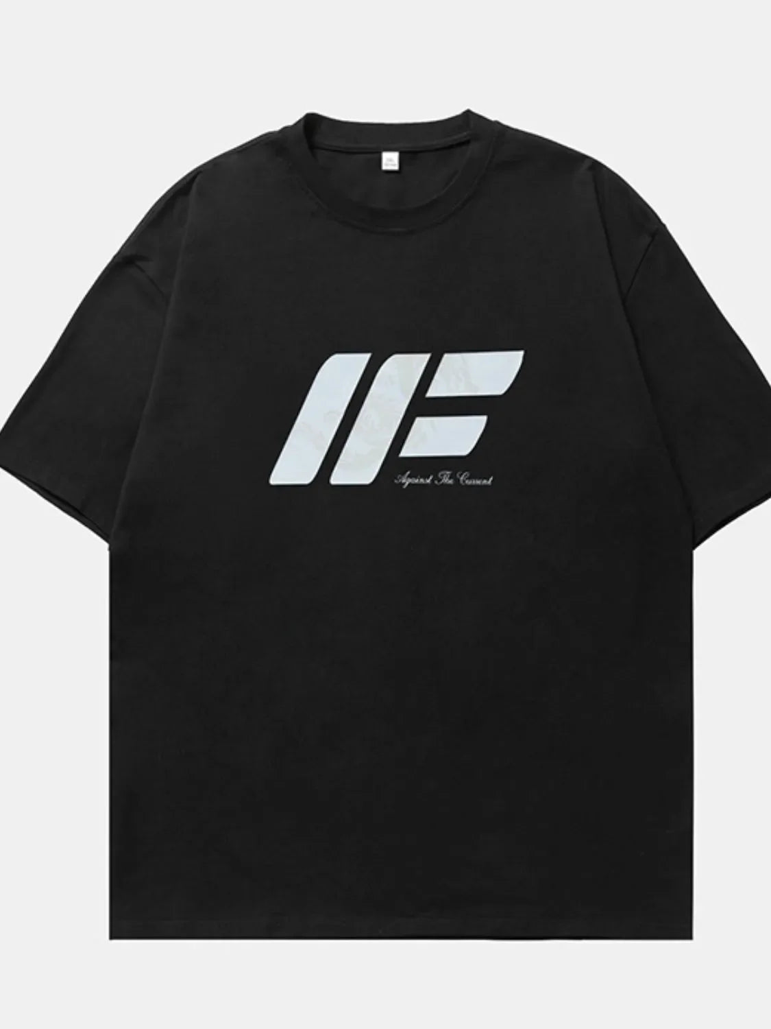 Men's Plus Size Round Neck Half Sleeve T-Shirt