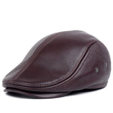 Men's Casual Leather Hats