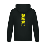 Soft Hooded Sports Jacket - Stand Tall - Yel/wht/blk/gry