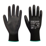 Portwest A128 PU Palm Glove Latex Free (Retail Pack)