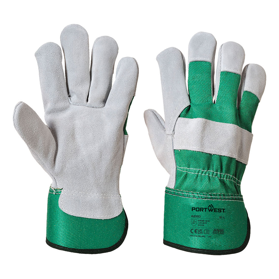 Portwest Leather Rigger 130 Cow Split Glove