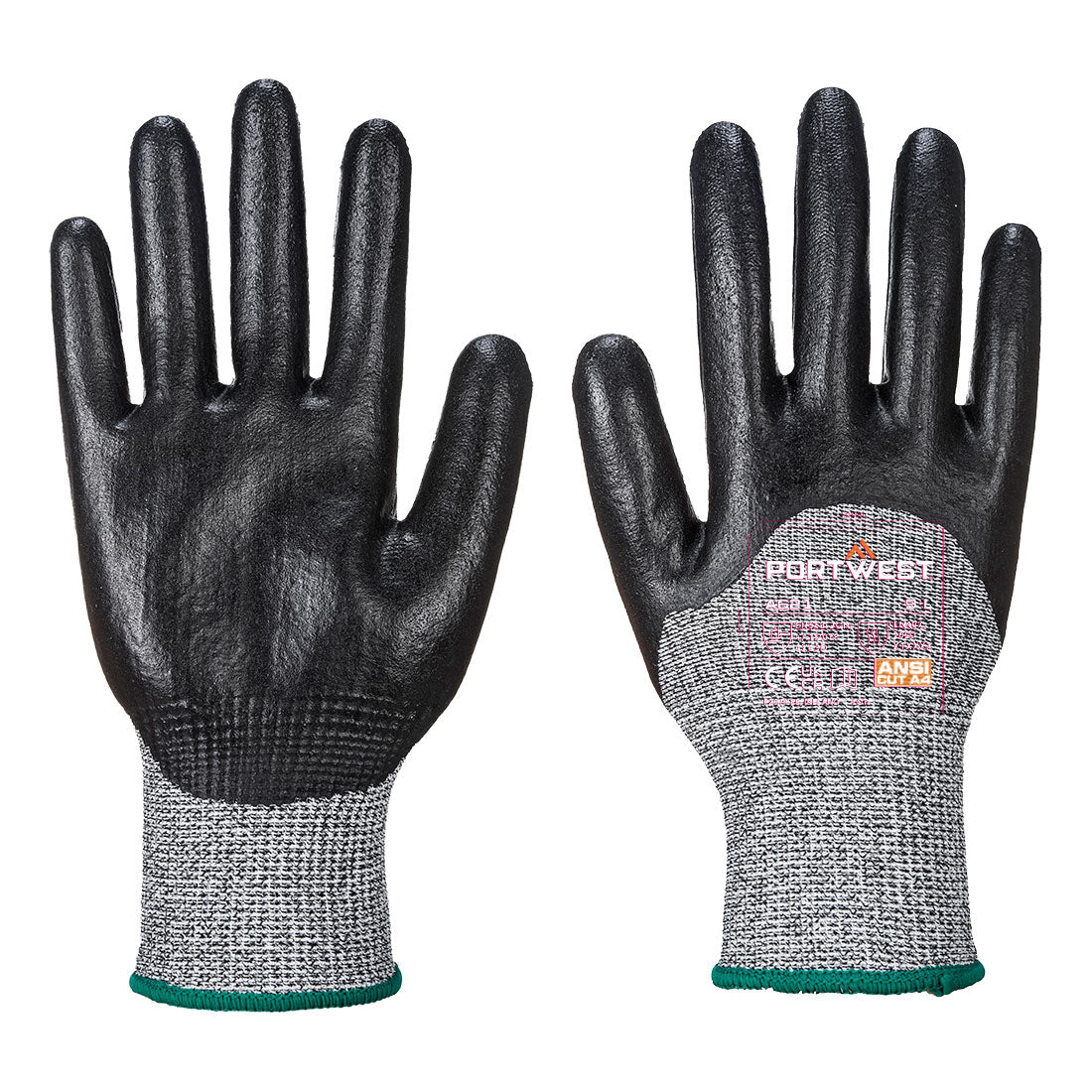 Portwest Cut D13 3/4 Nitrile Foam Glove