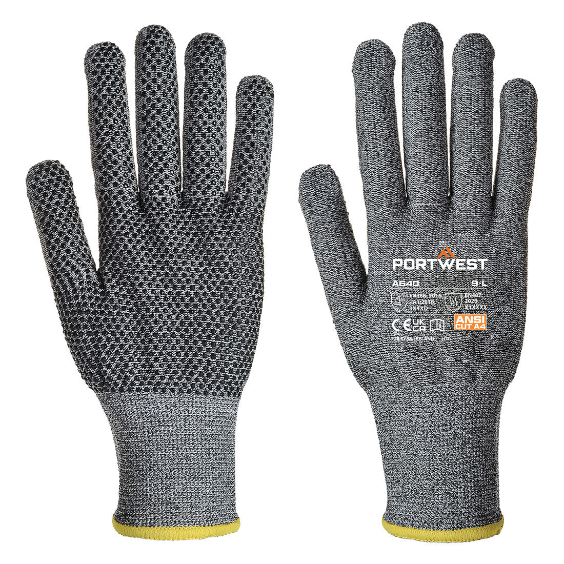 Portwest Cut D13 PVC Dot Glove