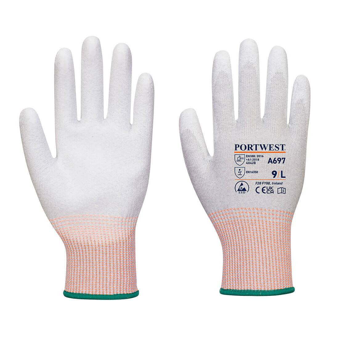 Portwest ESD Cut B13 PU Palm Glove
