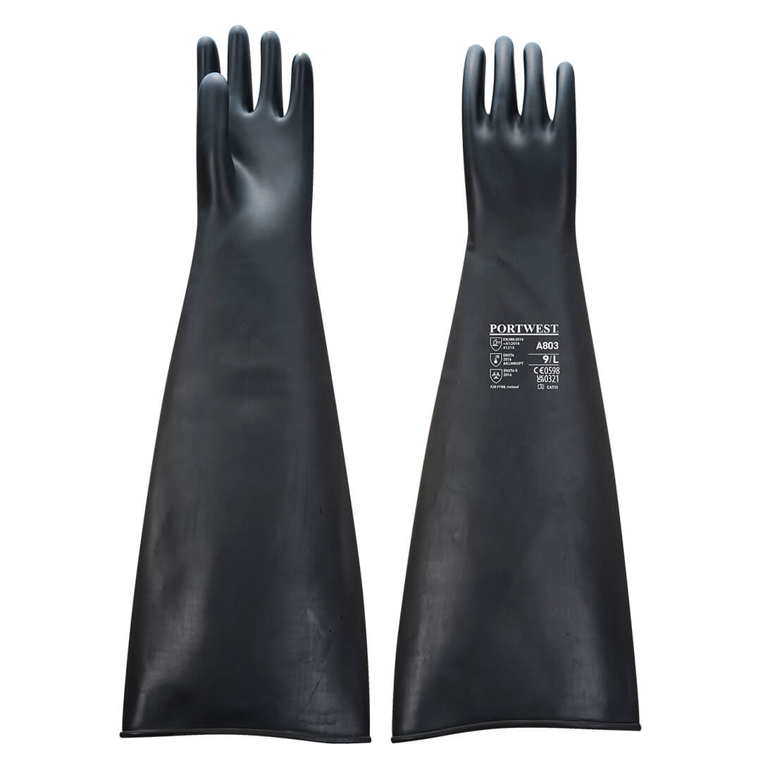 Portwest Chem 600 Latex Heavyweight Gauntlet