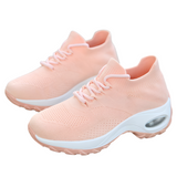 Sports shoes women flying knit socks shoes shaking shoes