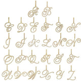 Personalised Cursive Initial Pendant Necklace