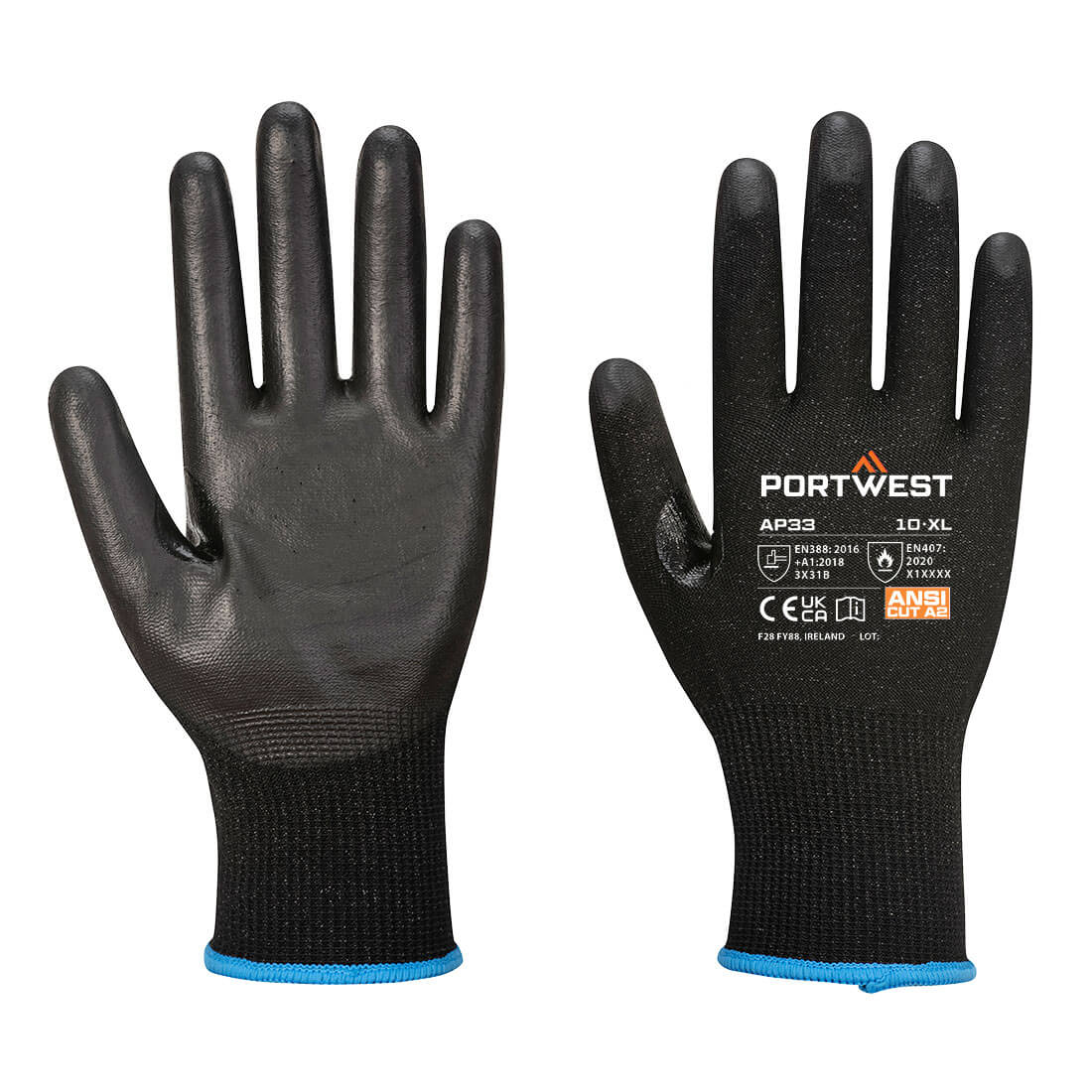 Portwest LR15 PU Touchscreen Glove