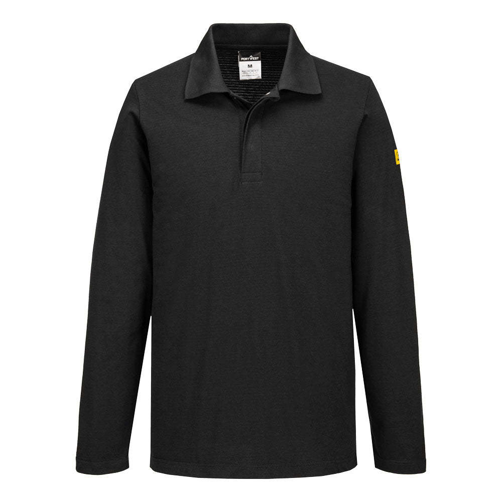 Portwest Anti-Static ESD Polo Shirt L/S
