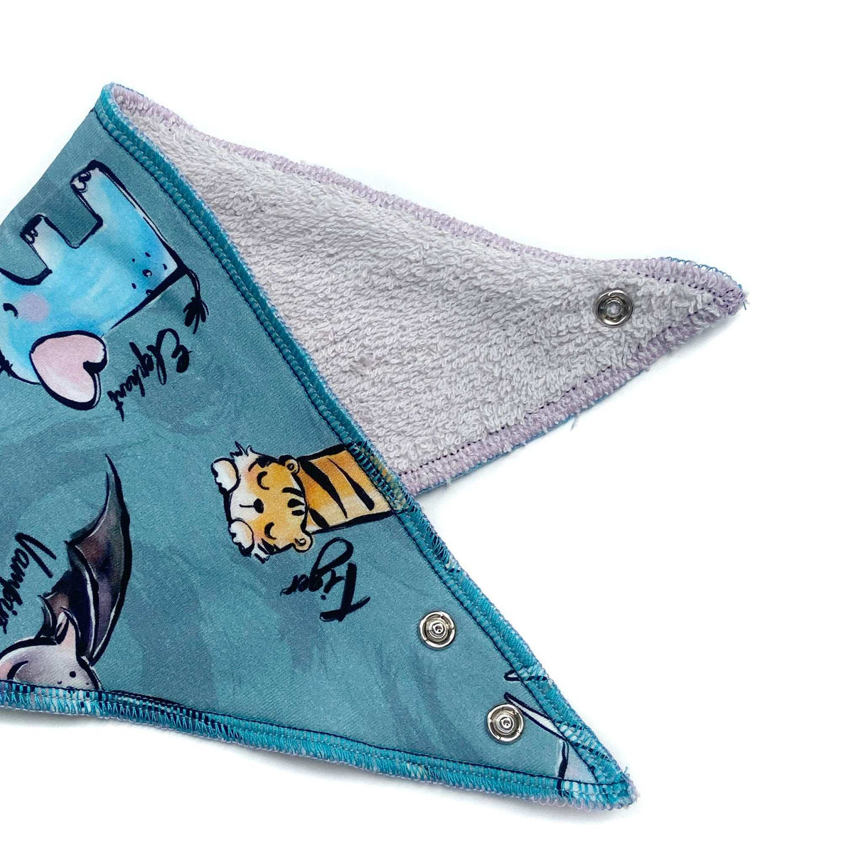 Alphabet Animals Dribble Bib