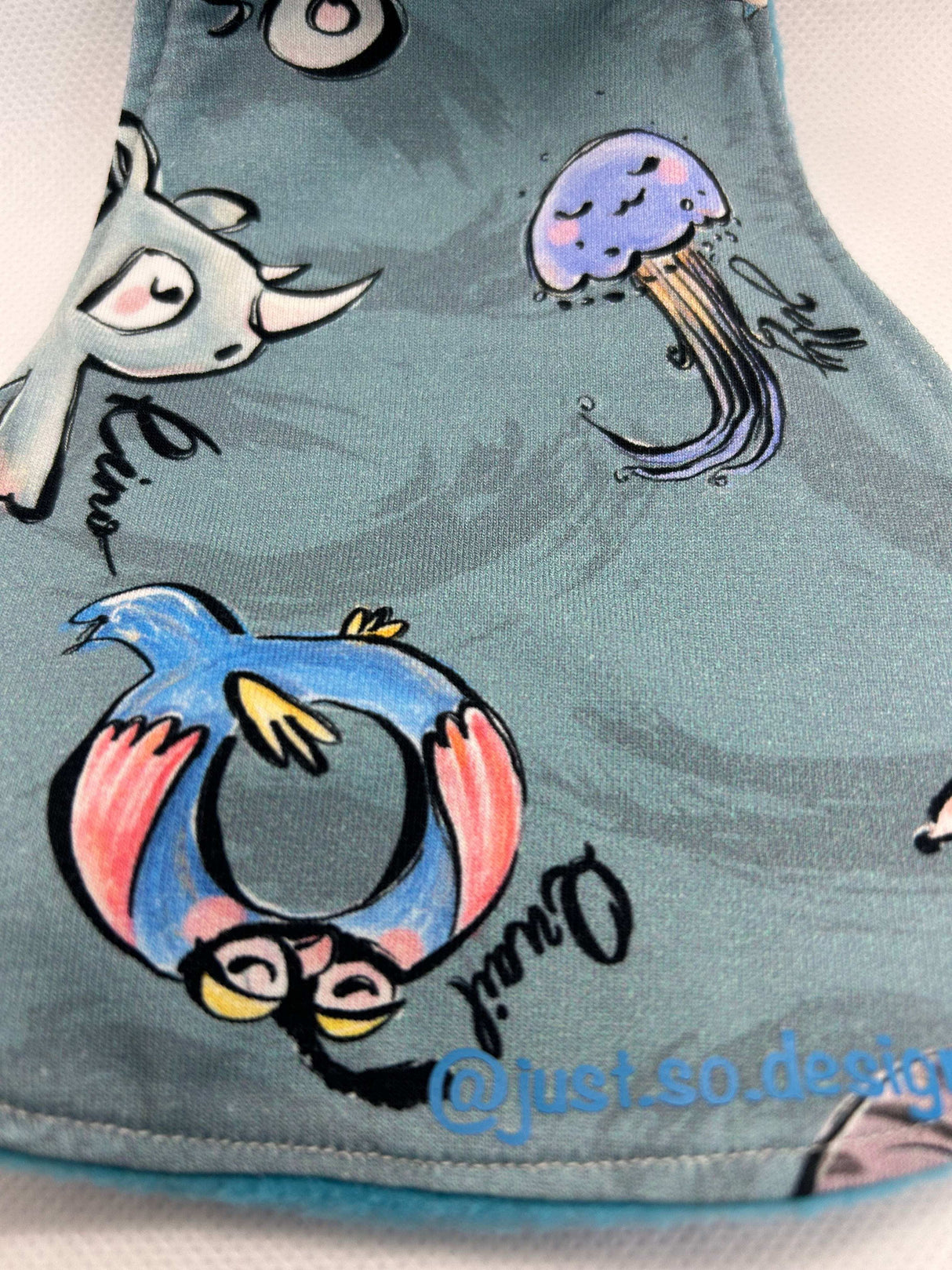 Alphabet Animals Dummy Comforter