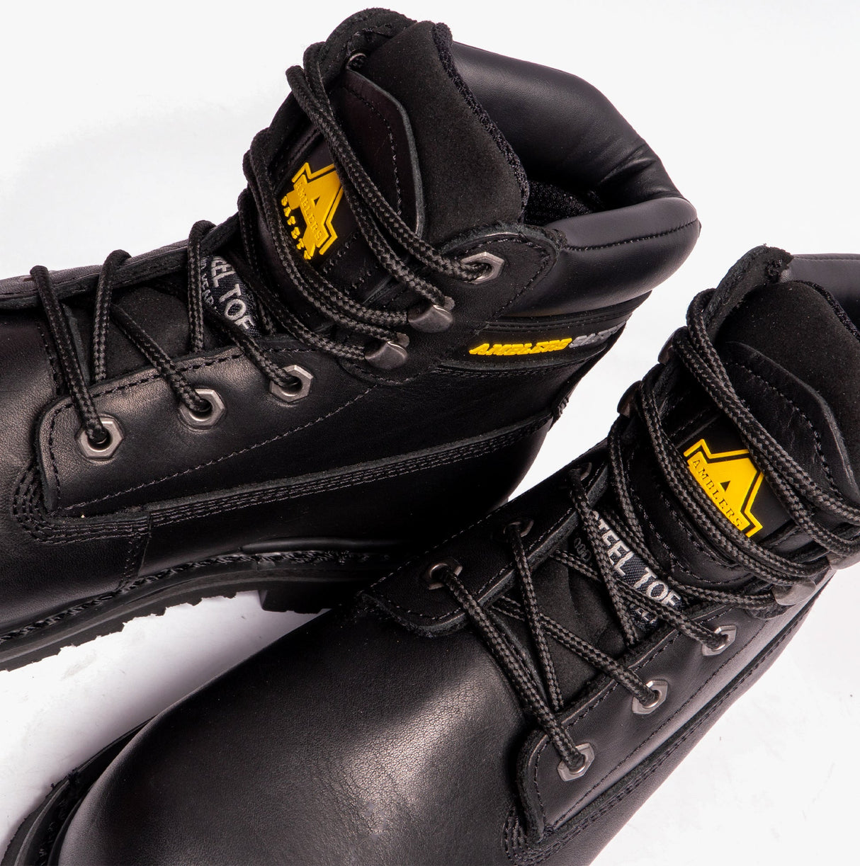 Amblers Safety FS9 Unisex Leather Safety Boots Black