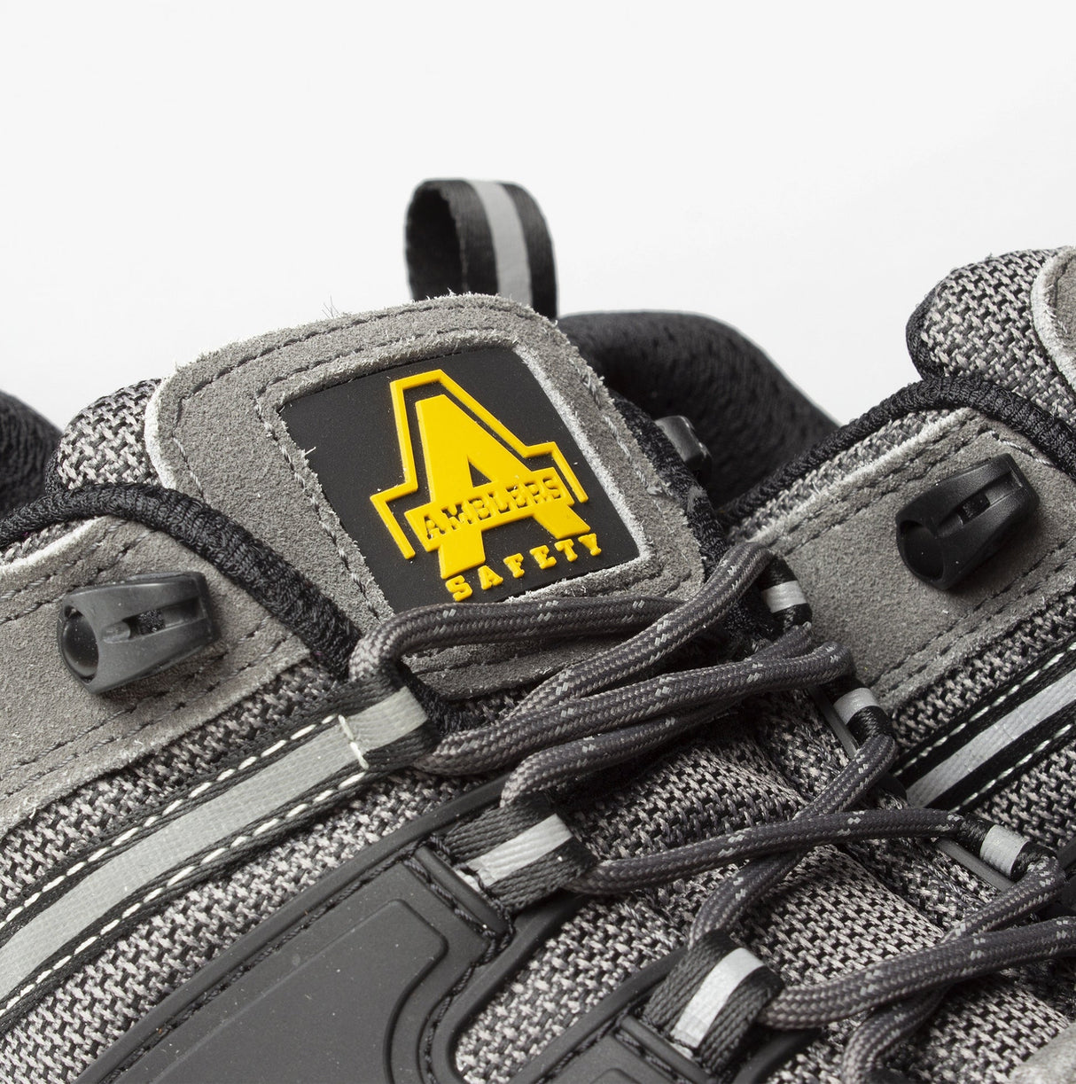 Amblers Safety FS188N Mens Leather Safety Trainers Grey