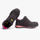 Amblers Safety FS47 Womens Leather Safety Trainers Black