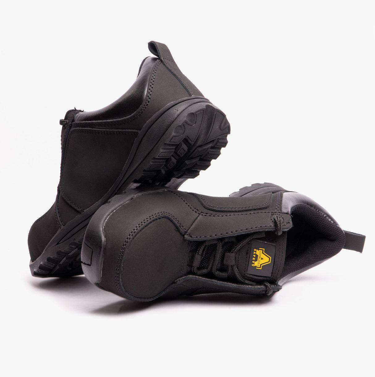 Amblers Safety FS59C Womens Leather Safety Trainers Black