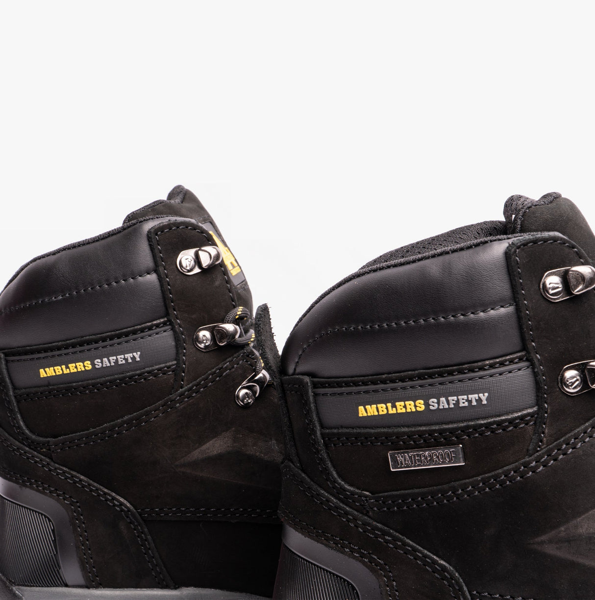 Amblers Safety FS987 Mens Leather Safety Boots Black