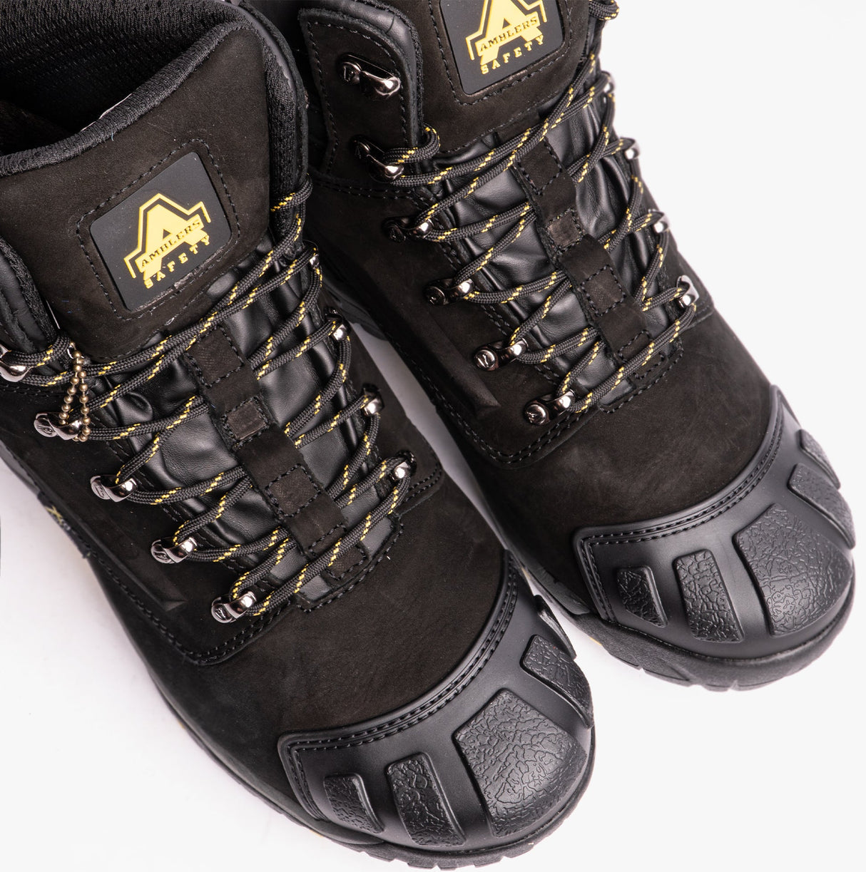 Amblers Safety FS987 Mens Leather Safety Boots Black