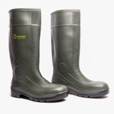 Amblers Safety FS99 Unisex Steel Safety Wellington Boots Green