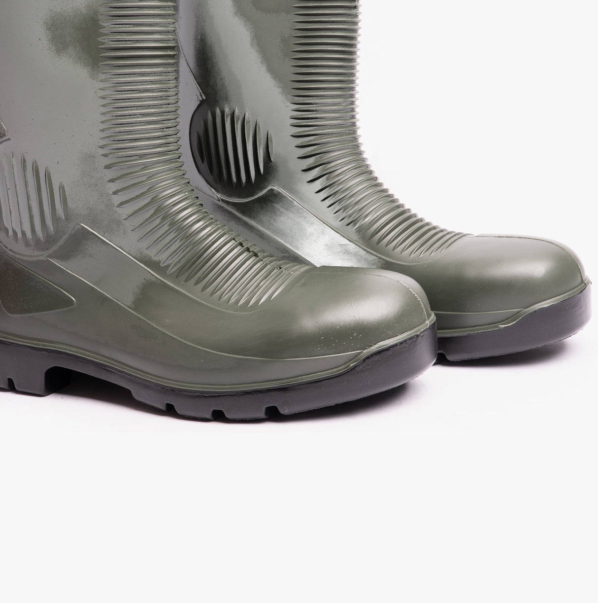 Amblers Safety FS99 Unisex Steel Safety Wellington Boots Green