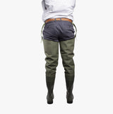 Amblers Safety FORTH Unisex Safety Thigh Waders Green