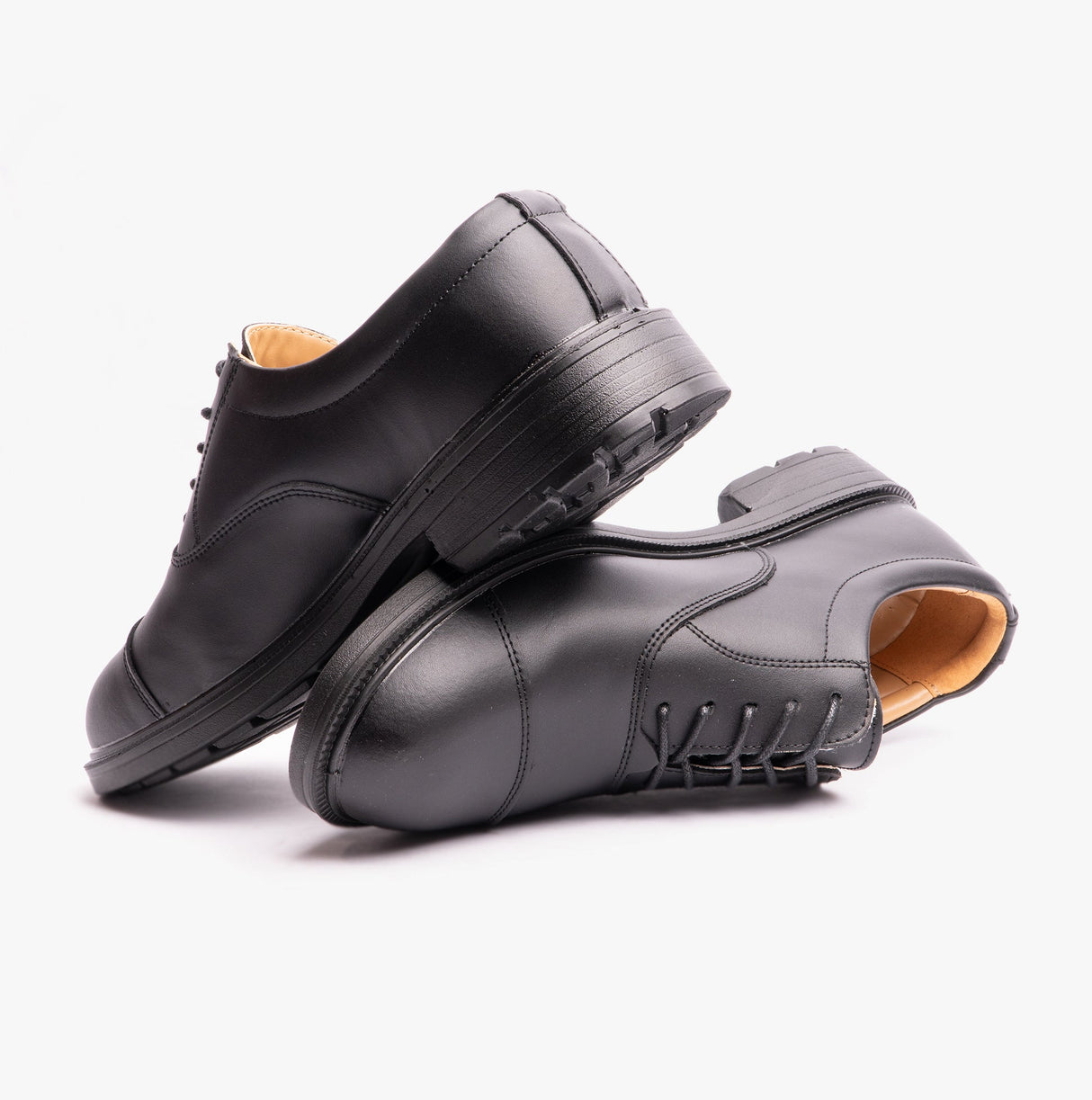 Amblers Safety FS43 Mens Leather Safety Shoes Black