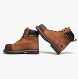 Amblers Safety AUSTWICK Mens Leather Safety Boots Brown