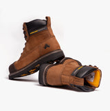 Amblers Safety AUSTWICK Mens Leather Safety Boots Brown