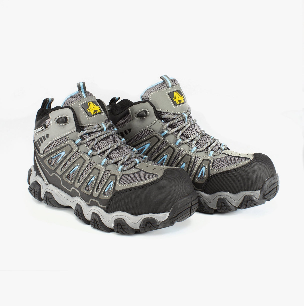 AS802 Womens Hiker Safety Boots Grey
