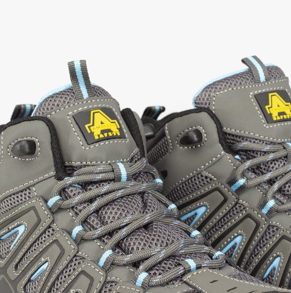 AS802 Womens Hiker Safety Boots Grey