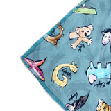 Alphabet Animals Dribble Bib