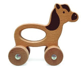 Wooden Animals on Wheels