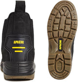 Apache AP714SM Mens Dealer Boots Black
