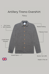 Artillery Tireno Overshirt - Navy