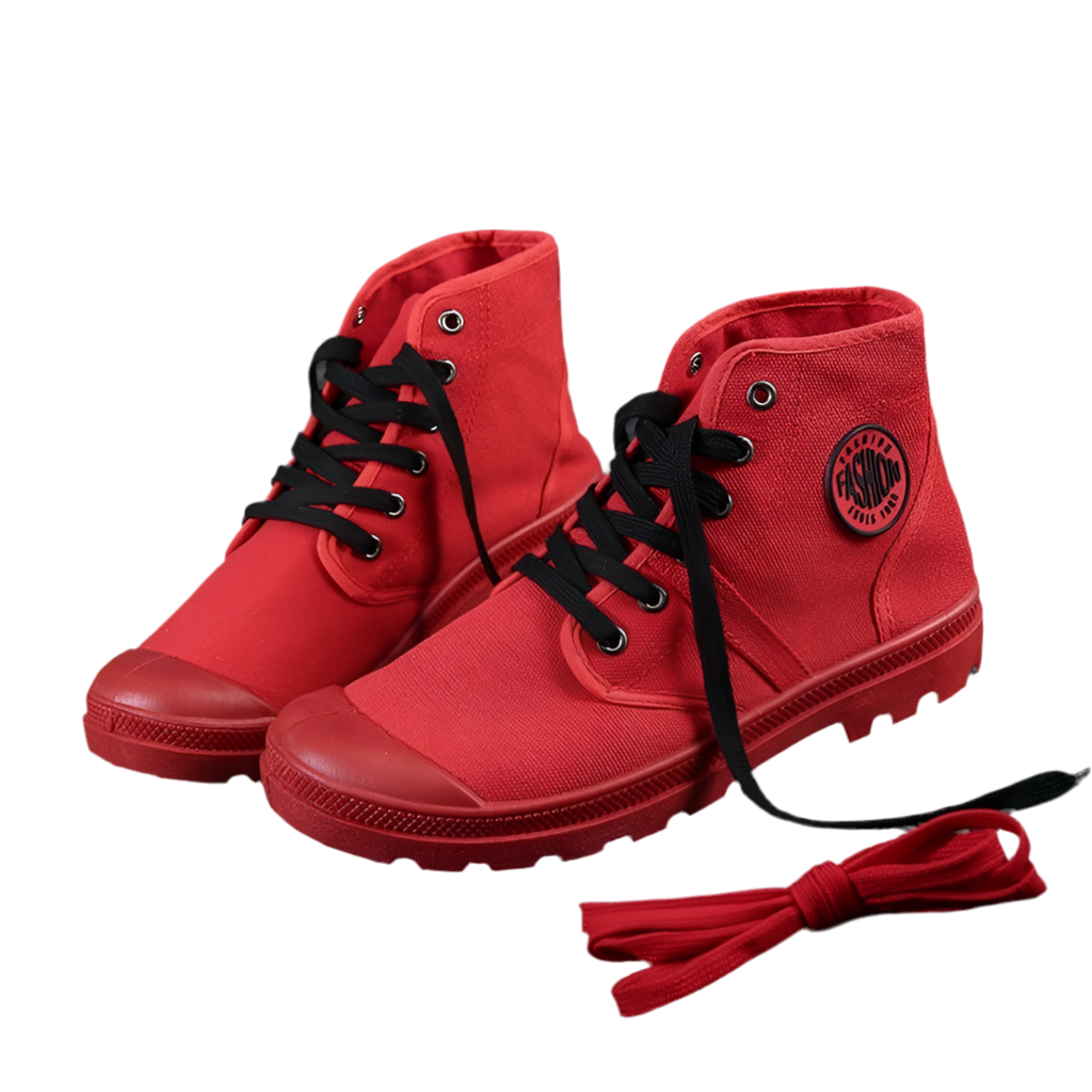 Canvas Casual Shoes Student Sneakers All-match Fashion Hip Hop High Cut Hiking Shoes