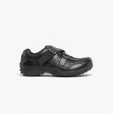 Skechers 91664L/BBK URBANTRACK II RAGE Boys Touch Fasten School Shoes Black
