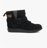 Rocket Dog MINT Womens Suede Boots Black