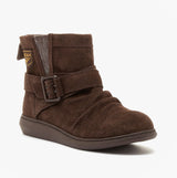 Rocket Dog MINT Womens Suede Boots Brown