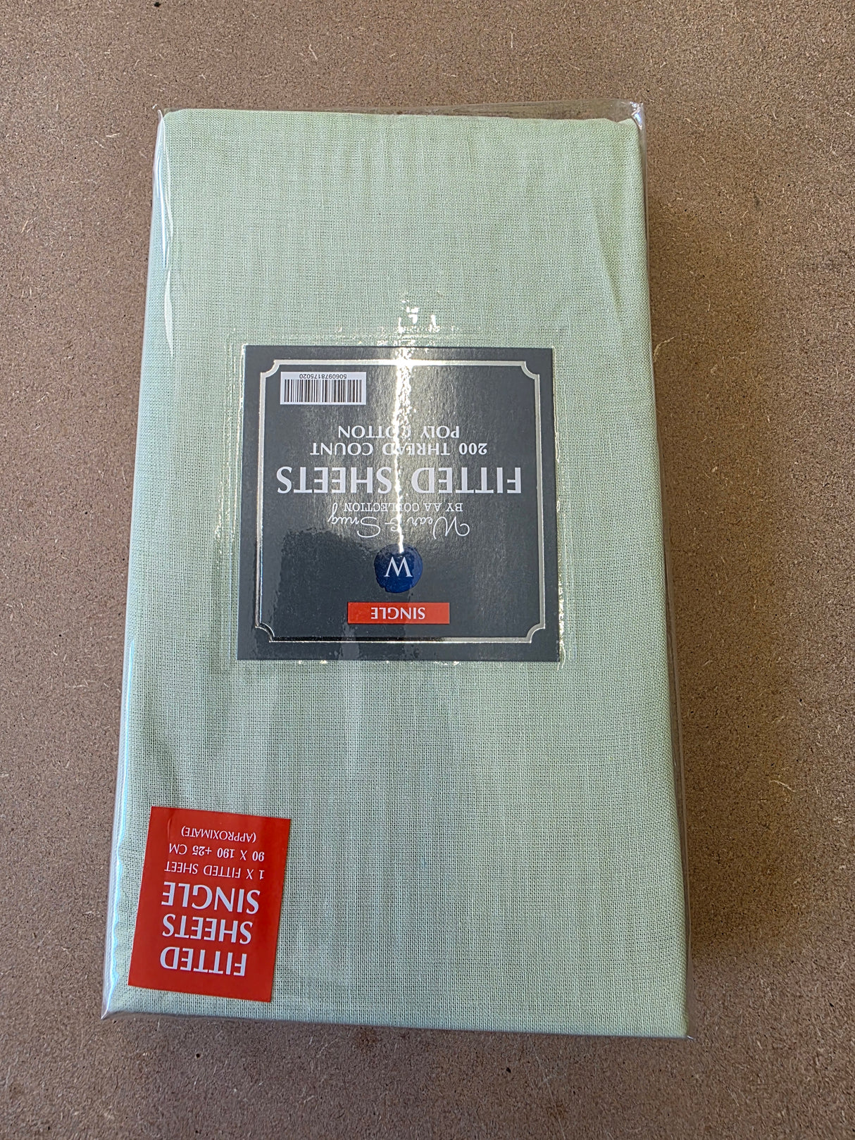 BED198 FITTED SINGLE SHEETS