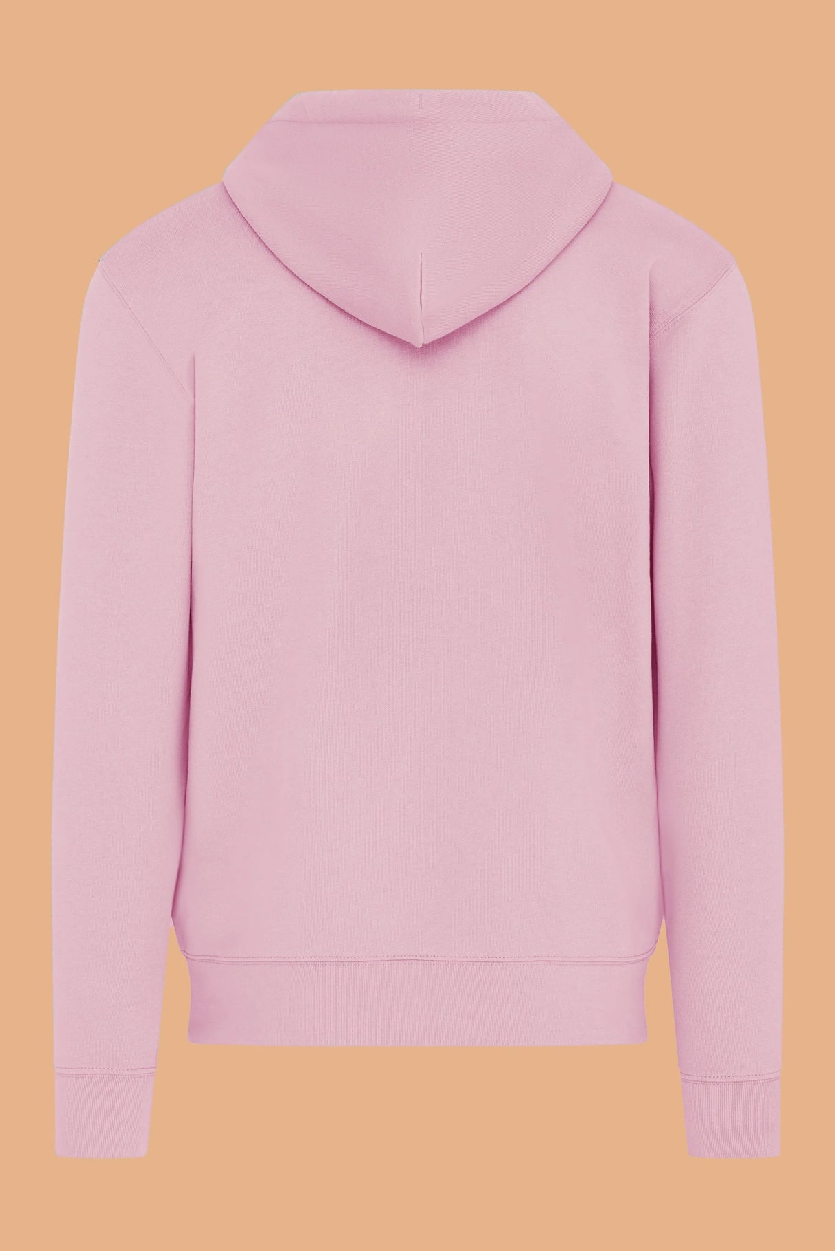 Embroidered P Zip-Up Hoodie