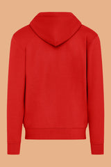 Embroidered P Zip-Up Hoodie