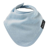 3 PACK - Mum 2 Mum Bandana Style Baby Bibs - Navy / Baby Blue / Teal