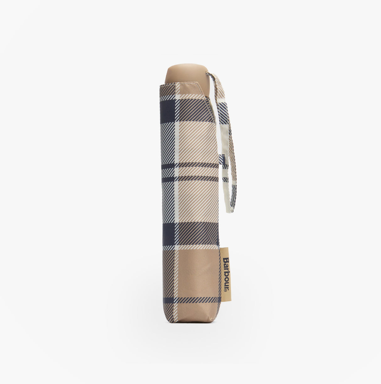 Barbour PORTREE Umbrella Hessian Navy Tartan